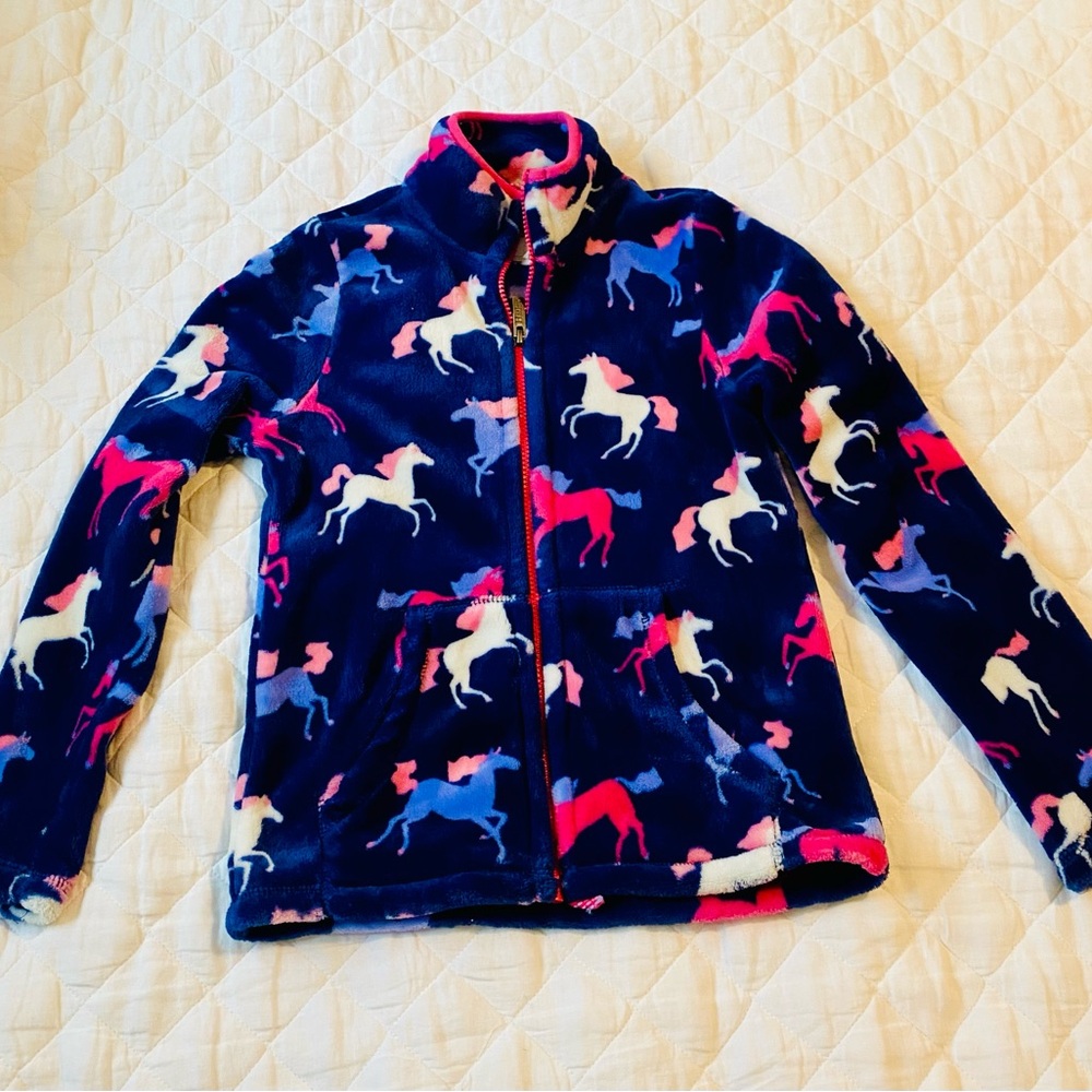 Hatley Kids Sweater with Colorful Unicorn Print